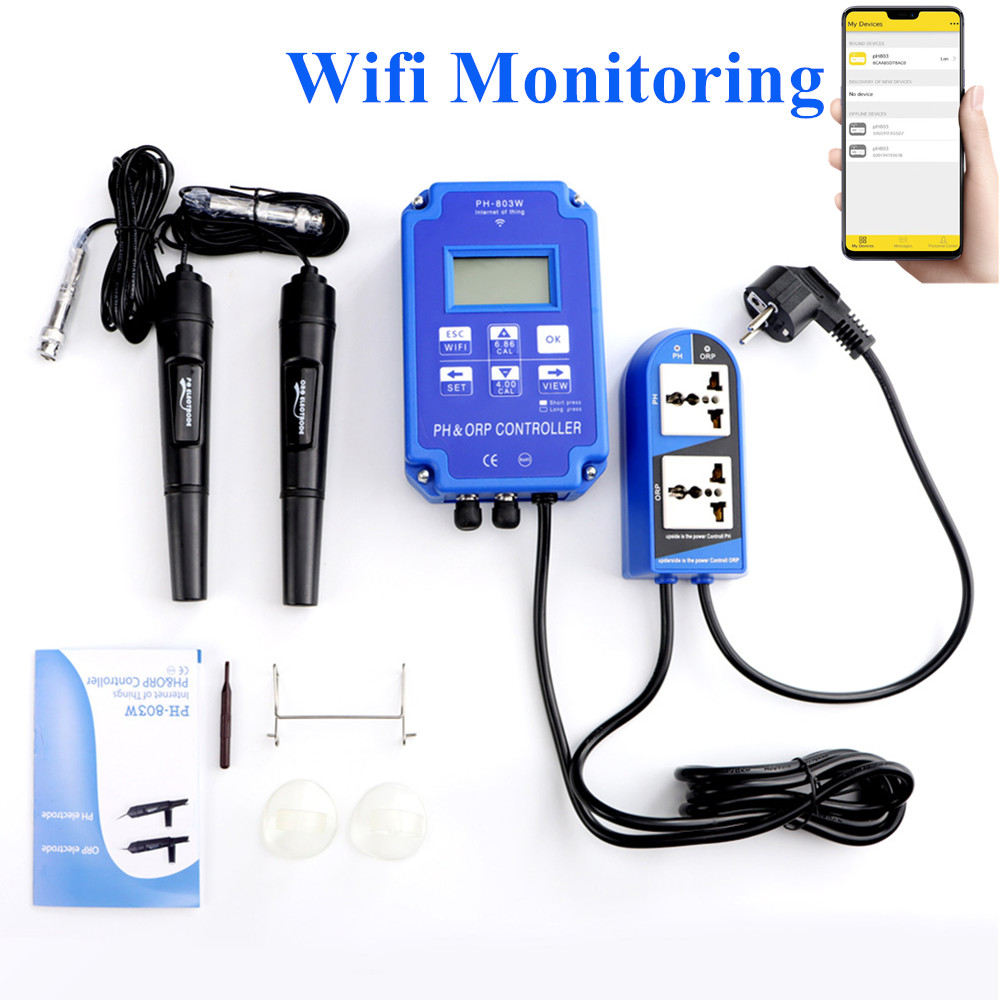 Marine Aquarium Water Analyzer - Контроллер PH ОВП 2 в 1,