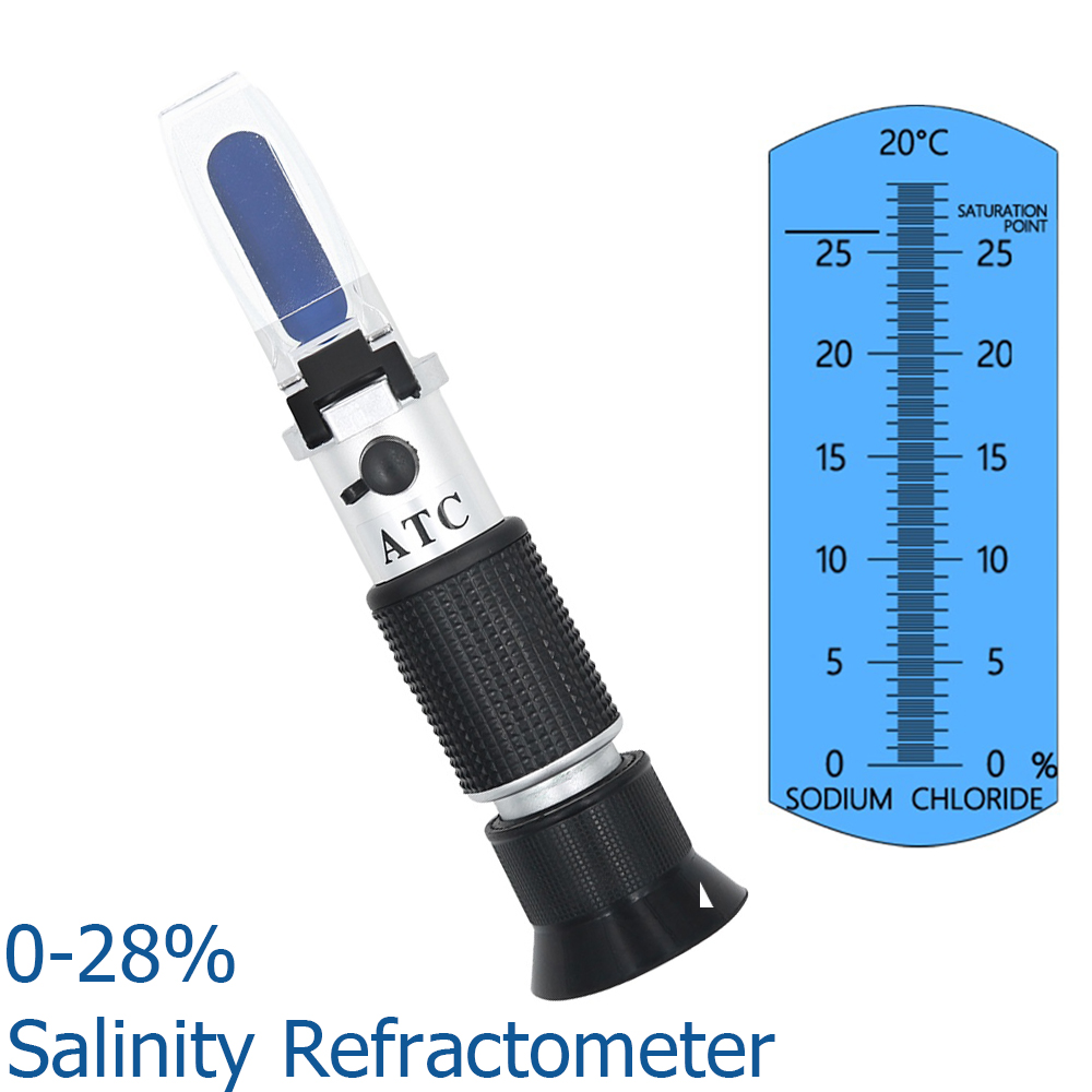 Marine Aquarium Water Analyzer - ATC рефрактометр измеритель солености морской воды