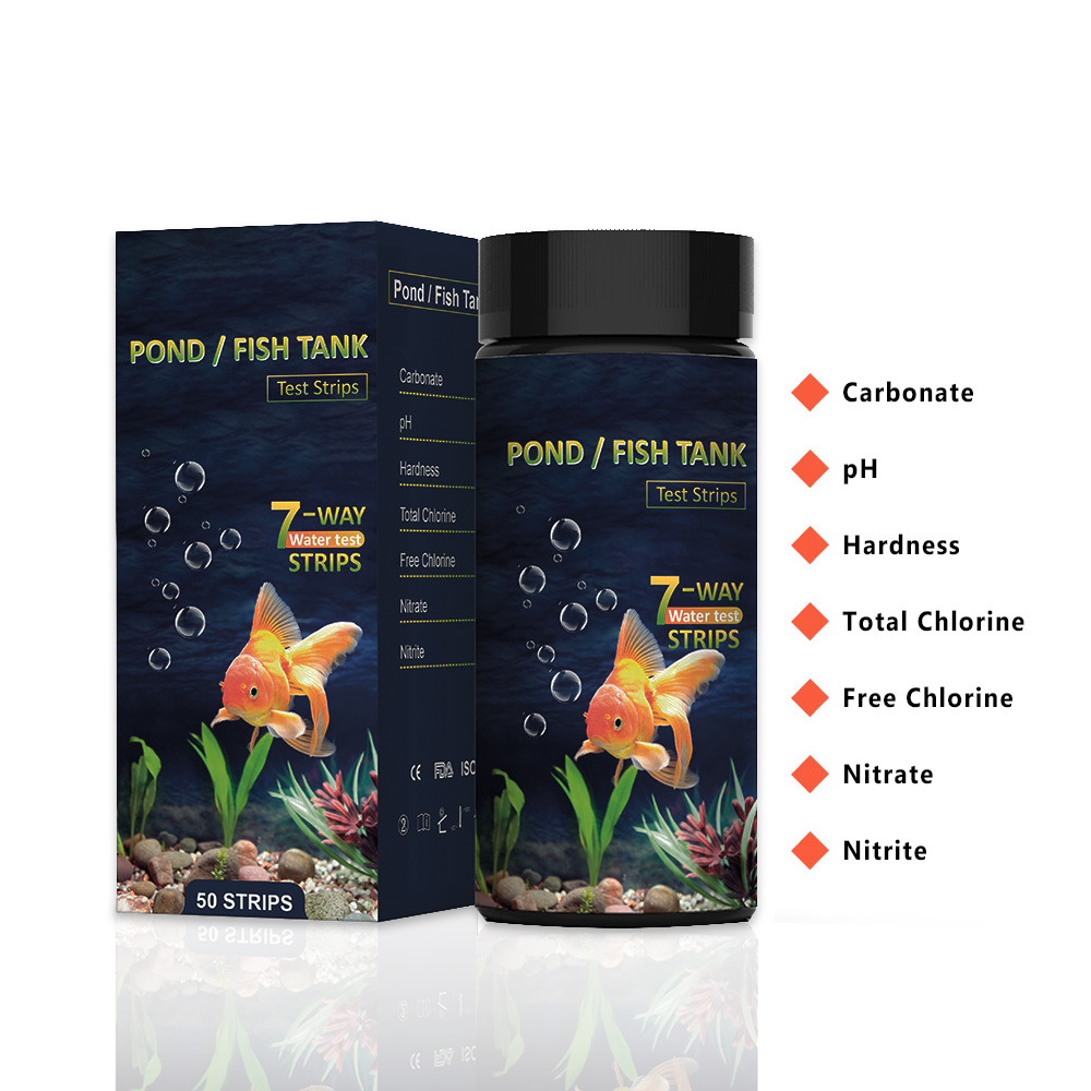 Marine Test Kit - Тест-полоски для аквариума 7 в 1,