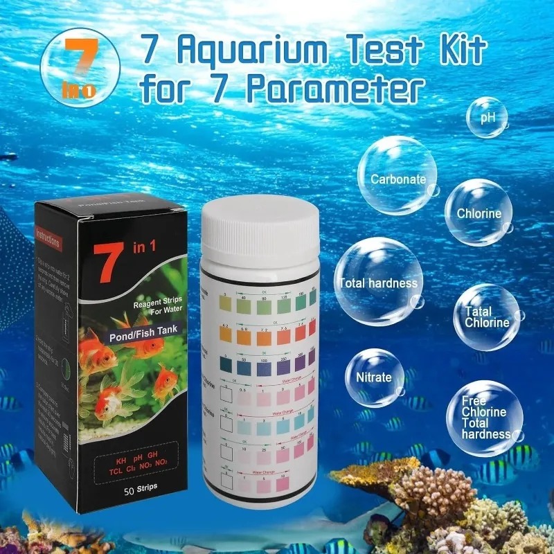 Тест-полоски для аквариума, на – обзор и цена Marine Test Kit