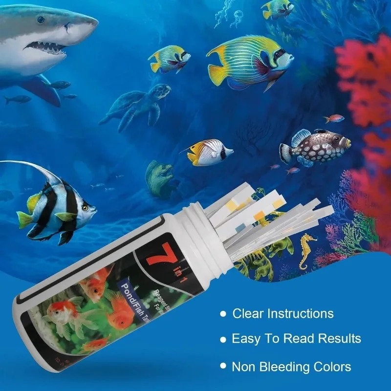 Тест-полоски для аквариума, на – обзор и цена Marine Test Kit