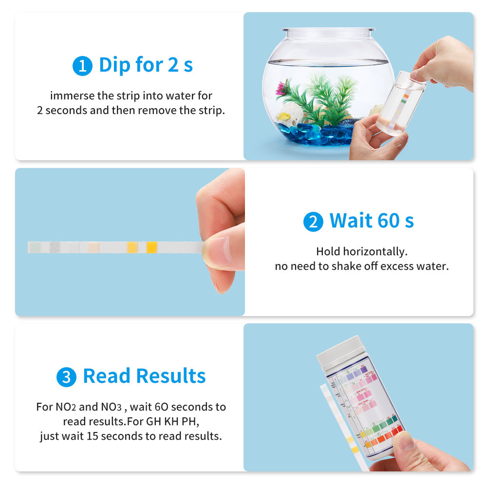 Тест-полоски 6 в 1 для определ – обзор и цена Marine Test Kit