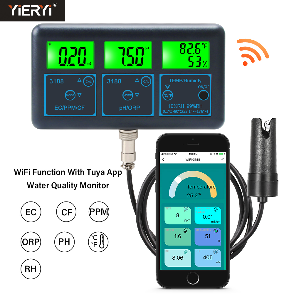 Тестер воды TDS(ppm) EC ORP с  – обзор и цена Marine Aquarium Water Analyzer