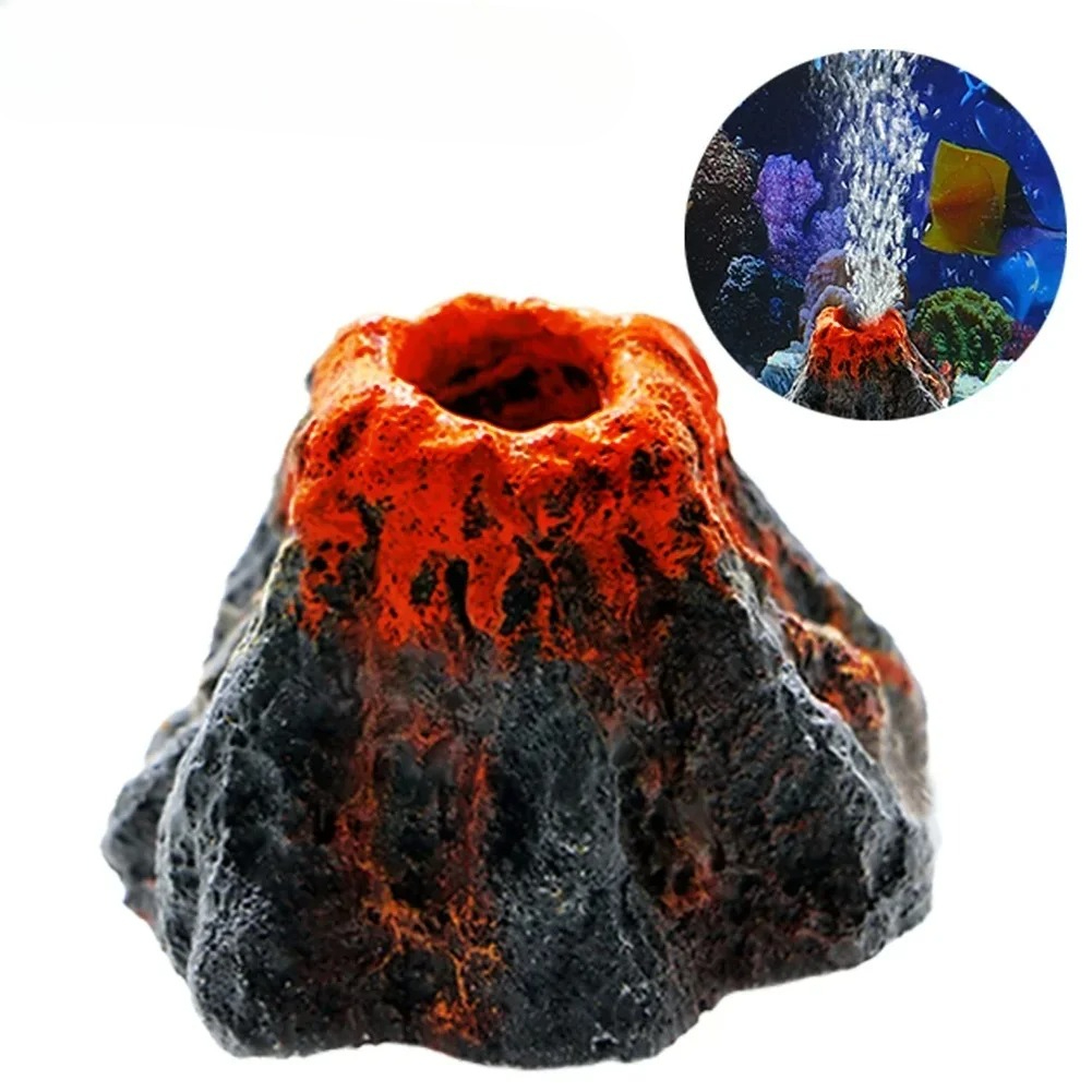 Имитация вулкана для аквариума – обзор и цена Aquarium Marine Stone