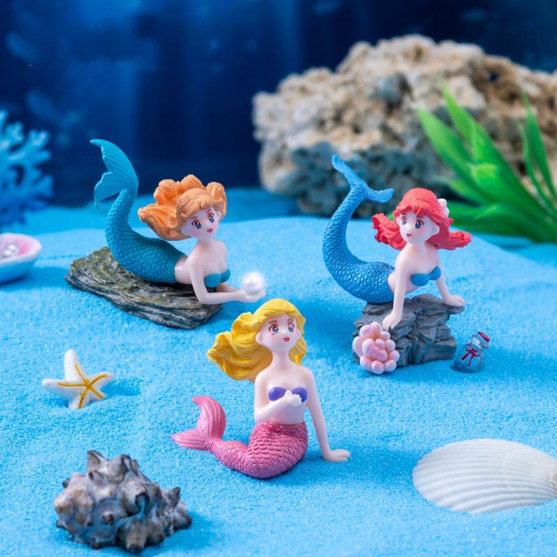 Набор из 4 пластиковых миниатю – обзор и цена Marine Aquarium All In One
