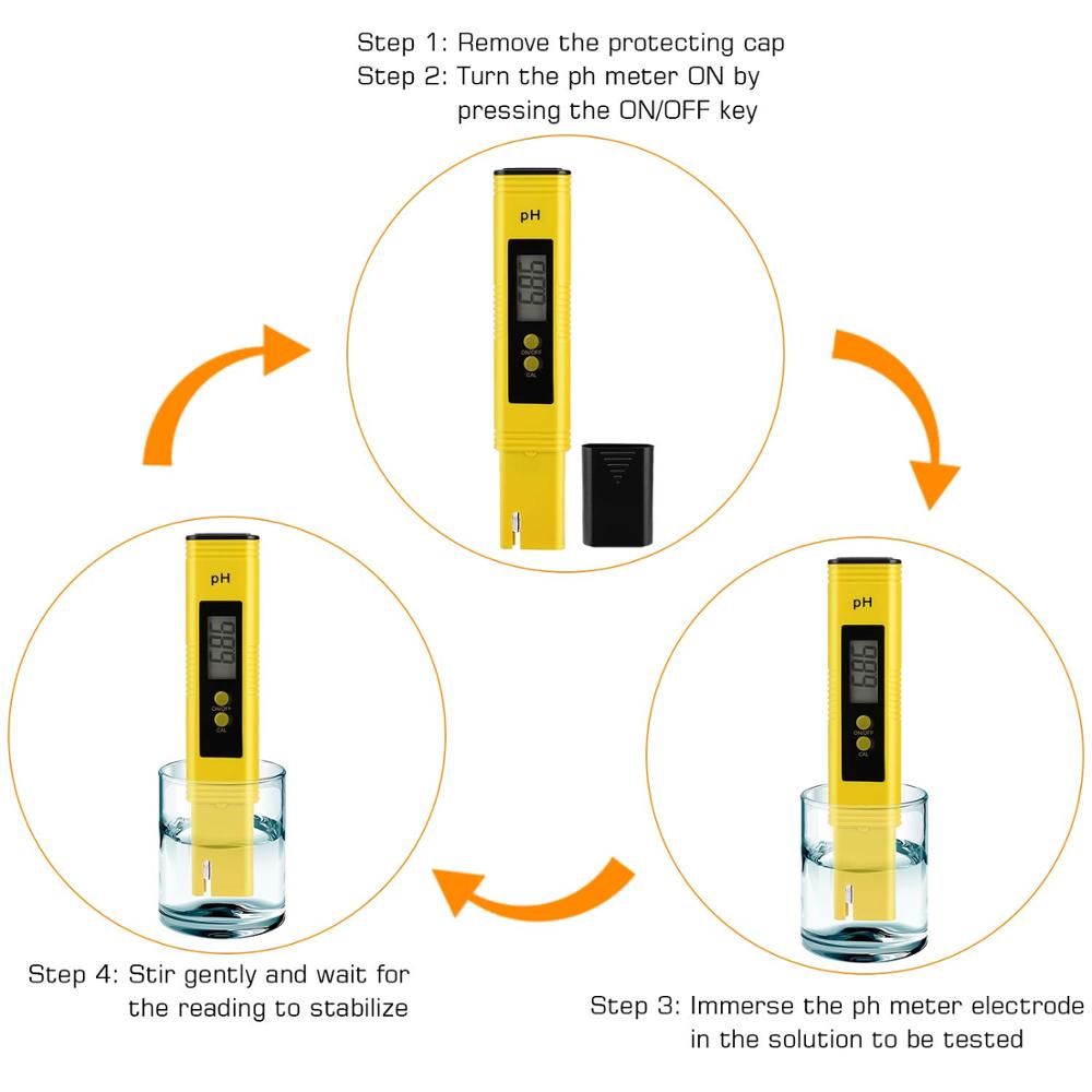 pH-метр Golden Sunday с высоко – обзор и цена Marine Aquarium Water Analyzer