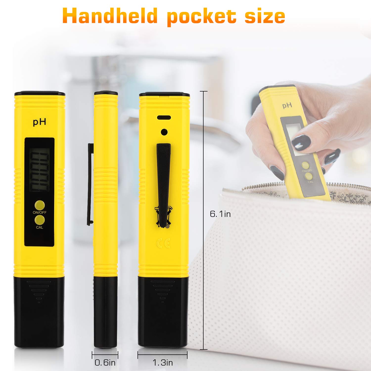pH-метр Golden Sunday с высоко – обзор и цена Marine Aquarium Water Analyzer