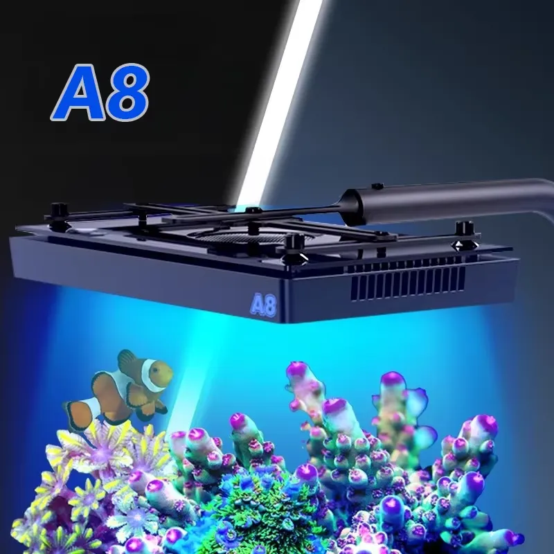 Светодиодный светильник A8SE I – обзор и цена Aquarium Blue Marine Reef