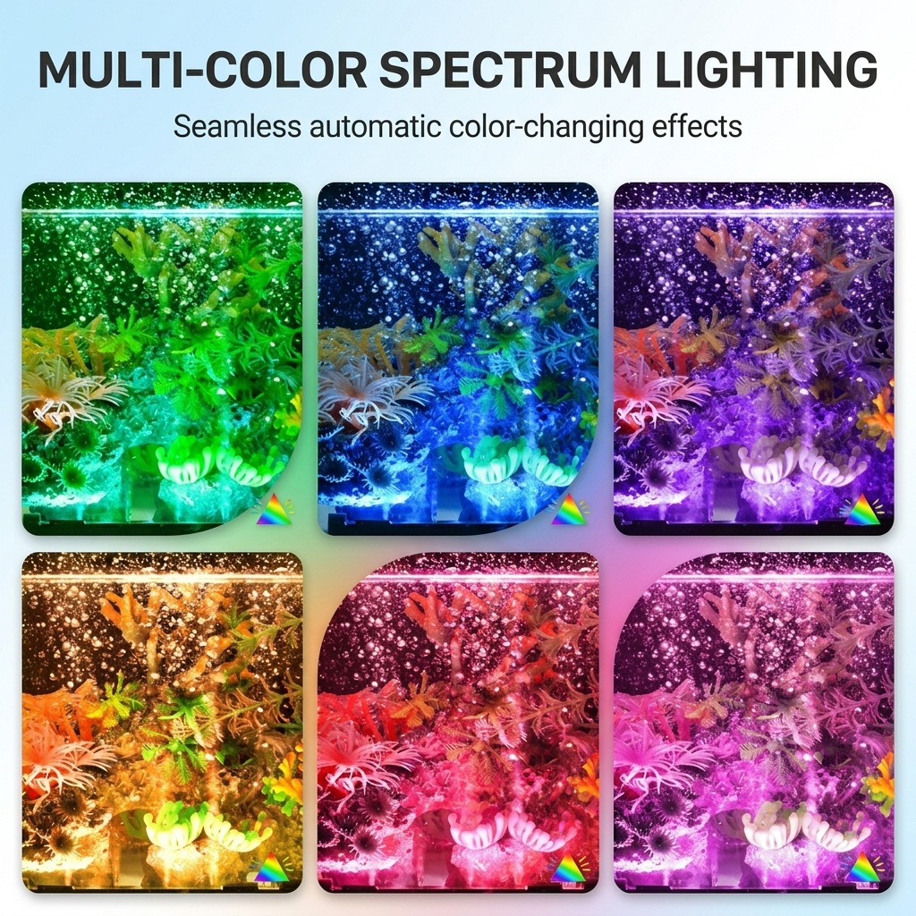 USB LED-лампа для аквариума с  – обзор и цена Aquarium Marine Stone
